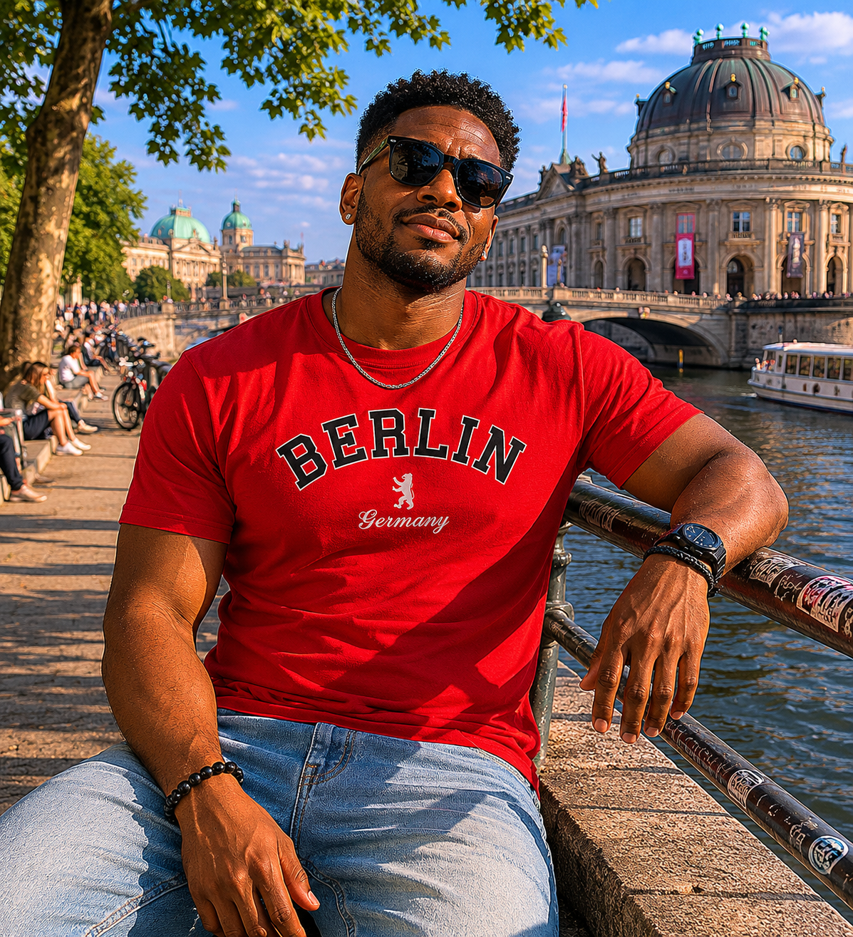 BERLIN germany T-Shirt (rot)