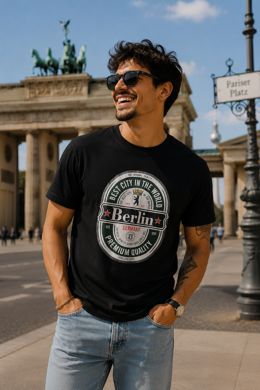 HEINICKE T-Shirt (schwarz)