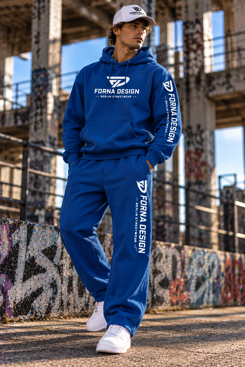 Jogginganzug Blau
