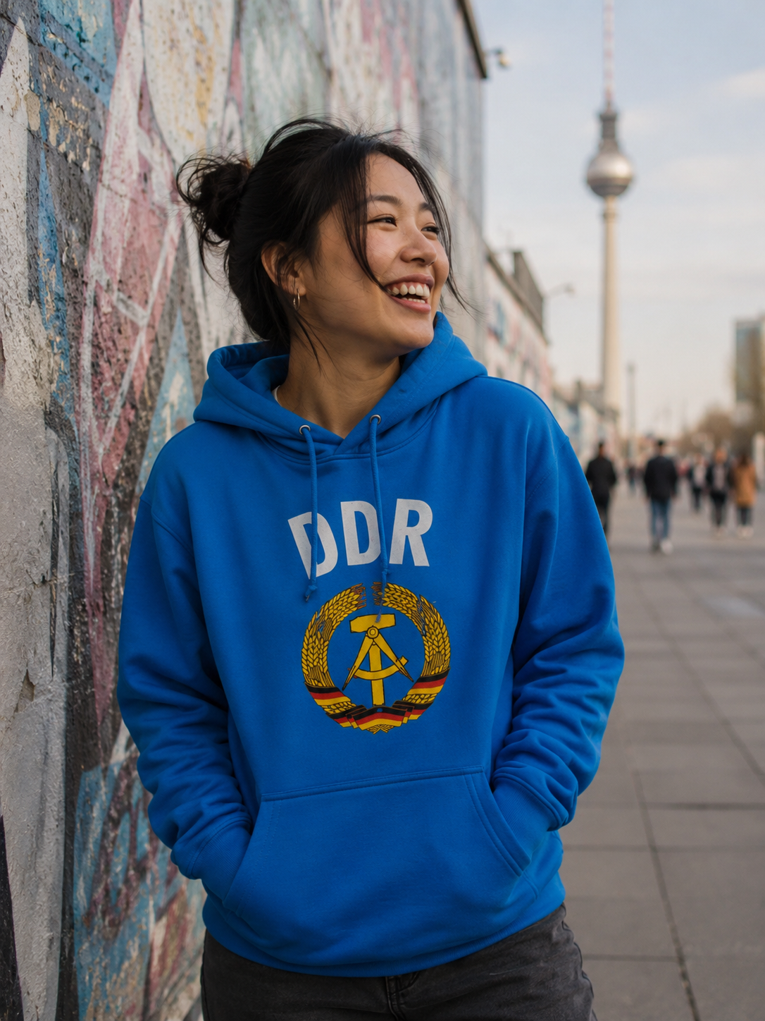 DDR Jumper blau