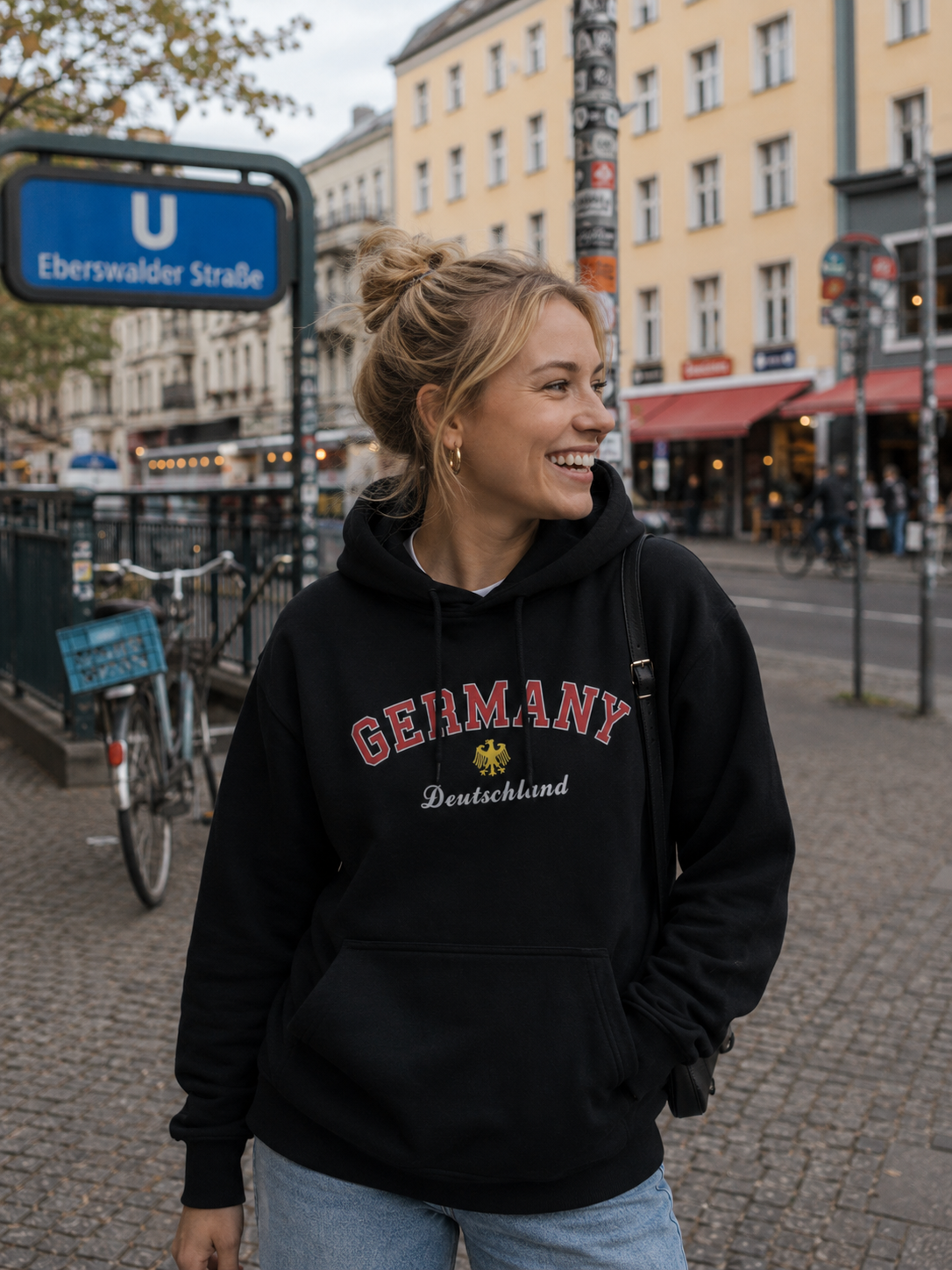 GERMANY 🦅 Deutschland Jumper schwarz