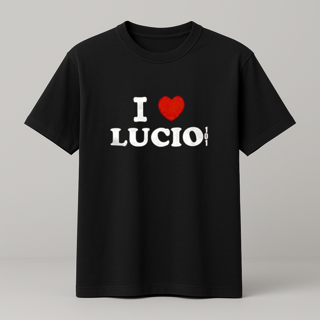 I ♥️ LUCIO 101 T-Shirt schwarz