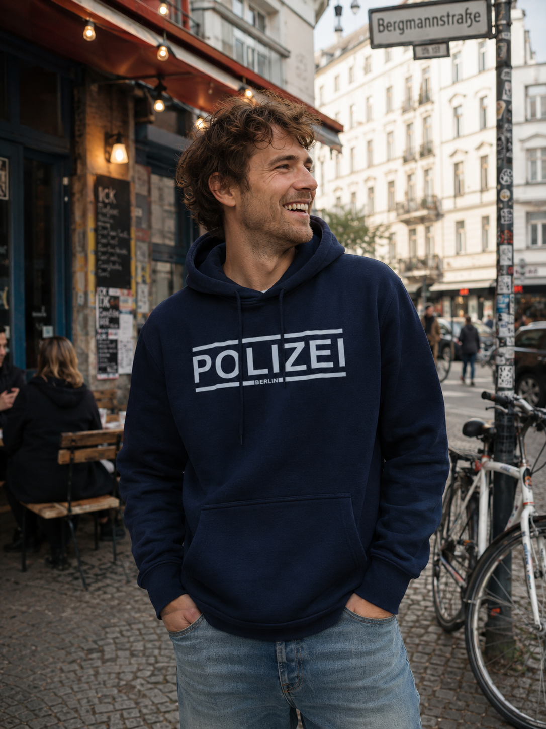 POLIZEI BERLIN Jumper navy