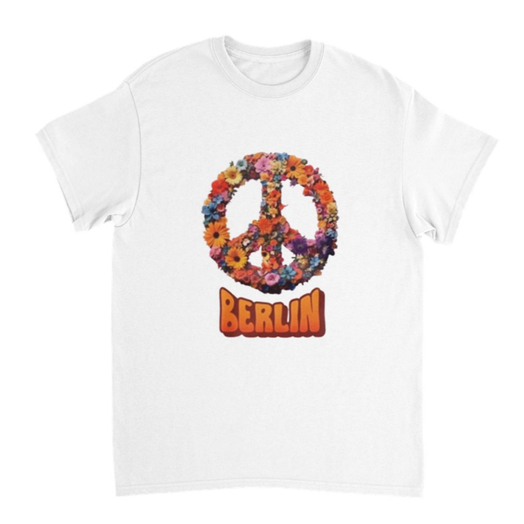 BERLIN Peace T-Shirt weiß