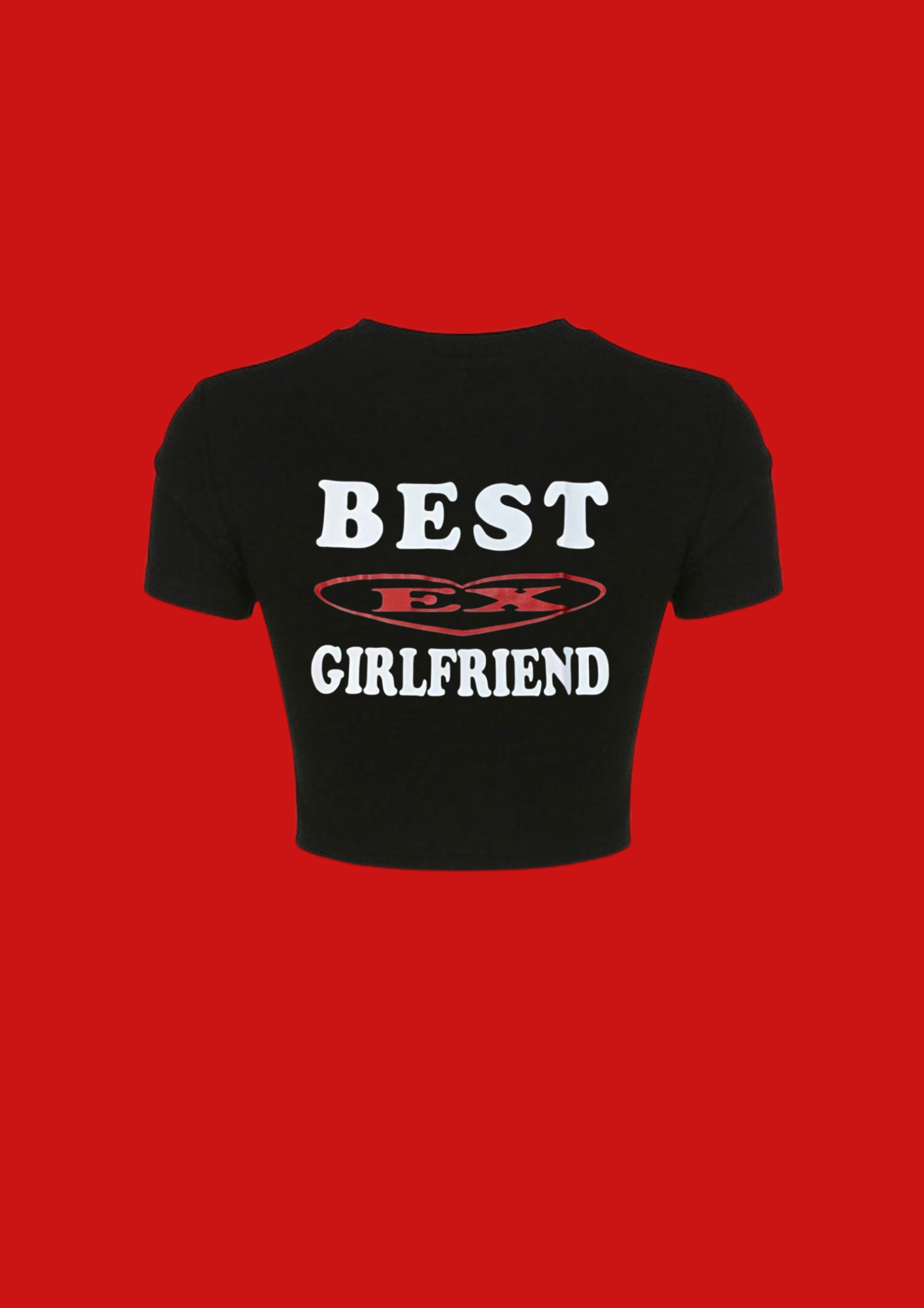 BEST EX GIRLFRIEND Crop-Top schwarz