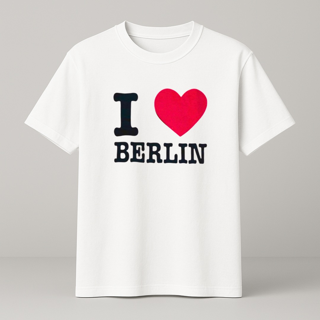 I ♥️ BERLIN T-Shirt weiß