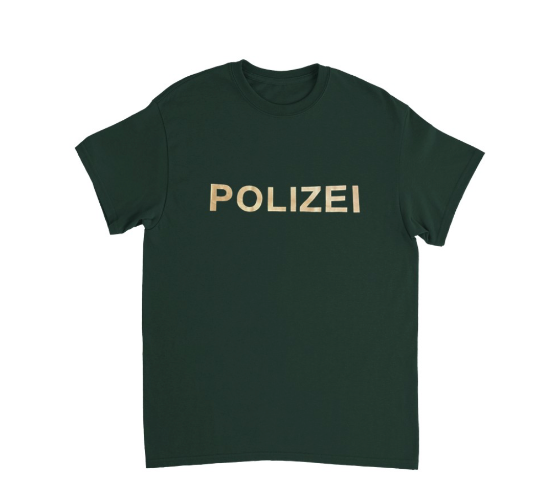 POLIZEI T-Shirt (grün)