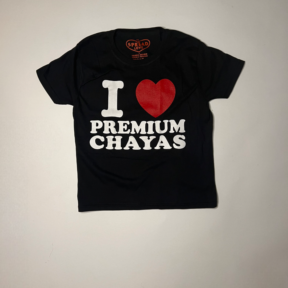 I ♥️ PREMIUM CHAYAS Crop-Top schwarz
