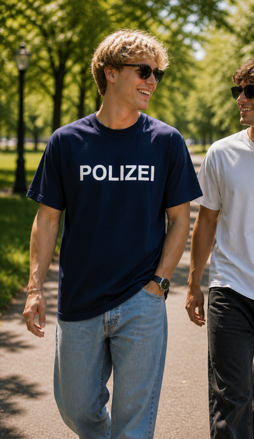 POLIZEI T-Shirt (navy)