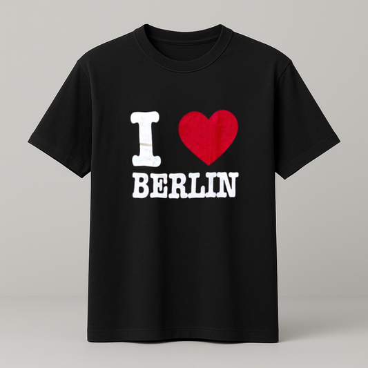 I ♥️ BERLIN T-Shirt schwarz