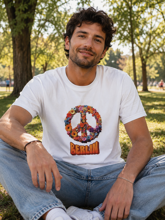 BERLIN Peace T-Shirt weiß