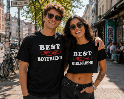 BEST EX BOYFRIEND Crop-Top schwarz