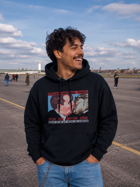 Bruder Kuss Jumper schwarz