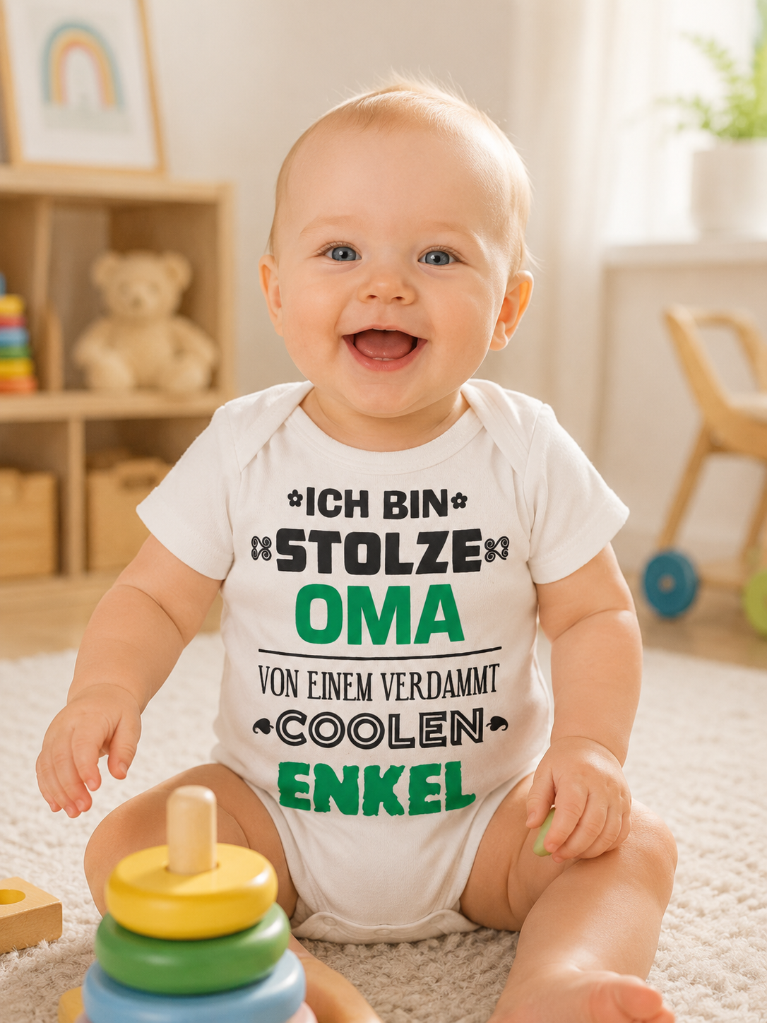 Ich bin stolze Oma