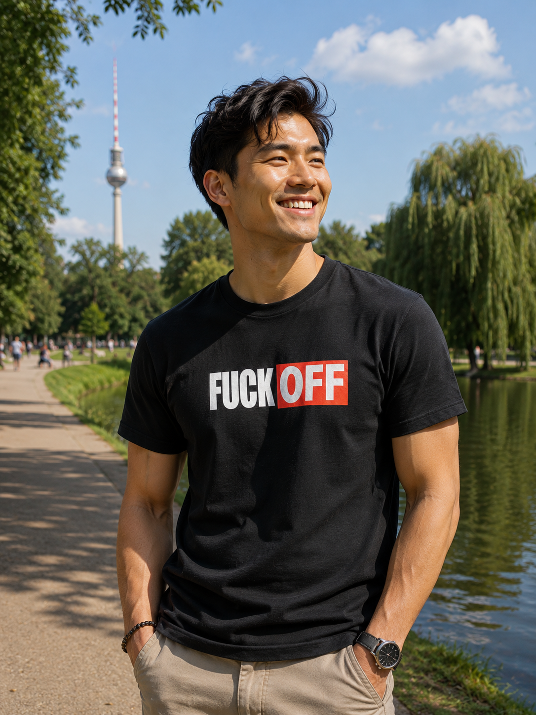 FUCK OFF T-Shirt (schwarz)