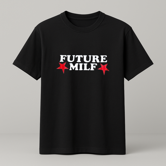 Future Milf T-Shirt schwarz