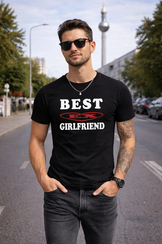 BEST EX GIRLFRIEND T-Shirt schwarz