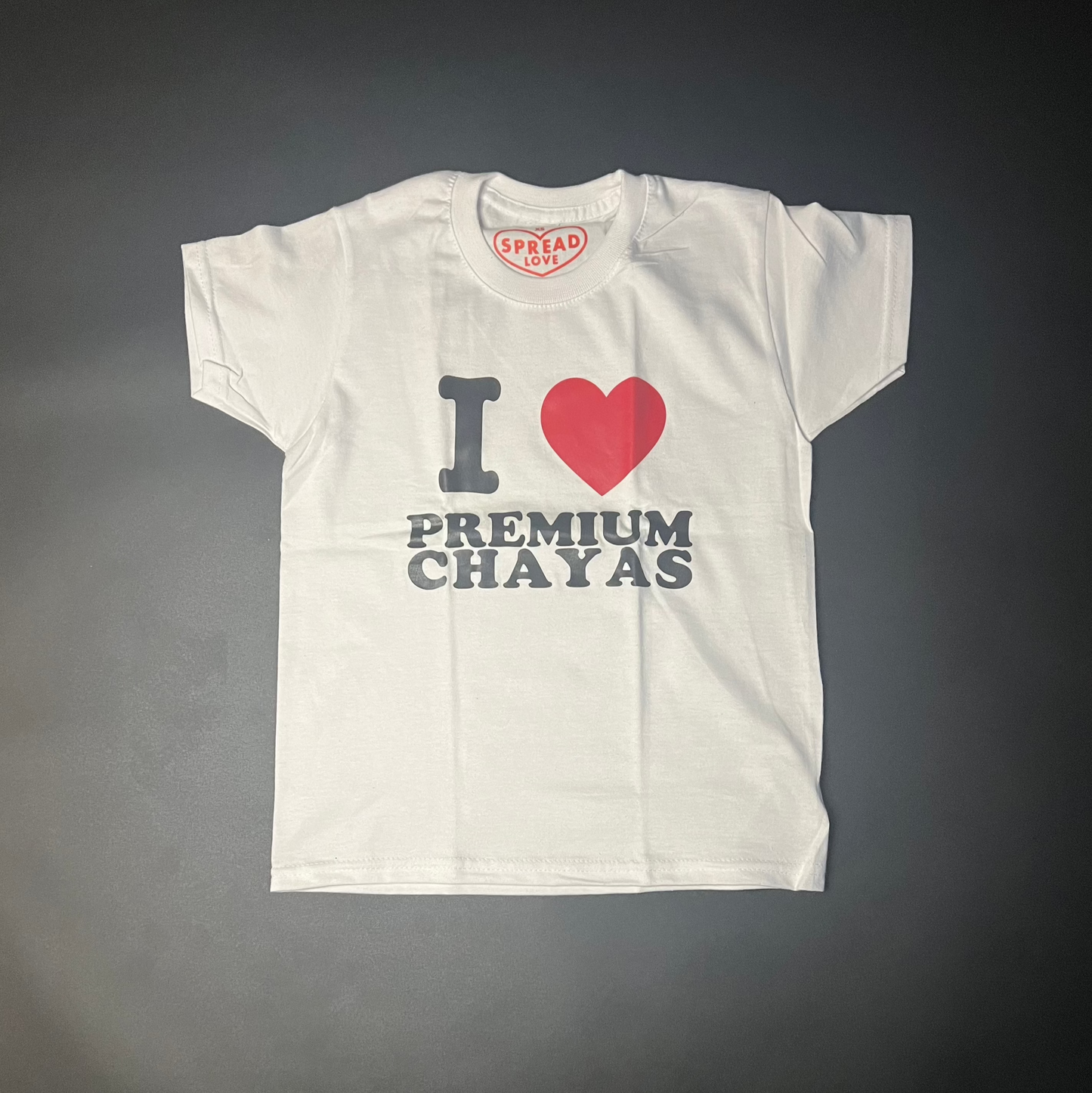 I ♥️ PREMIUM CHAYAS Crop-Top weiß