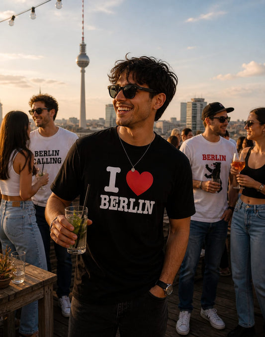 I ♥️ BERLIN T-Shirt schwarz