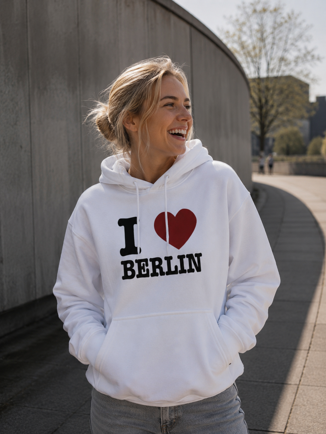 I ♥️ BERLIN Jumper weiß