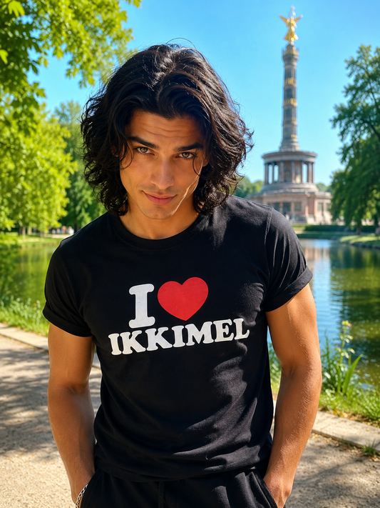 I♥️IKKIMEL T-shirt schwarz