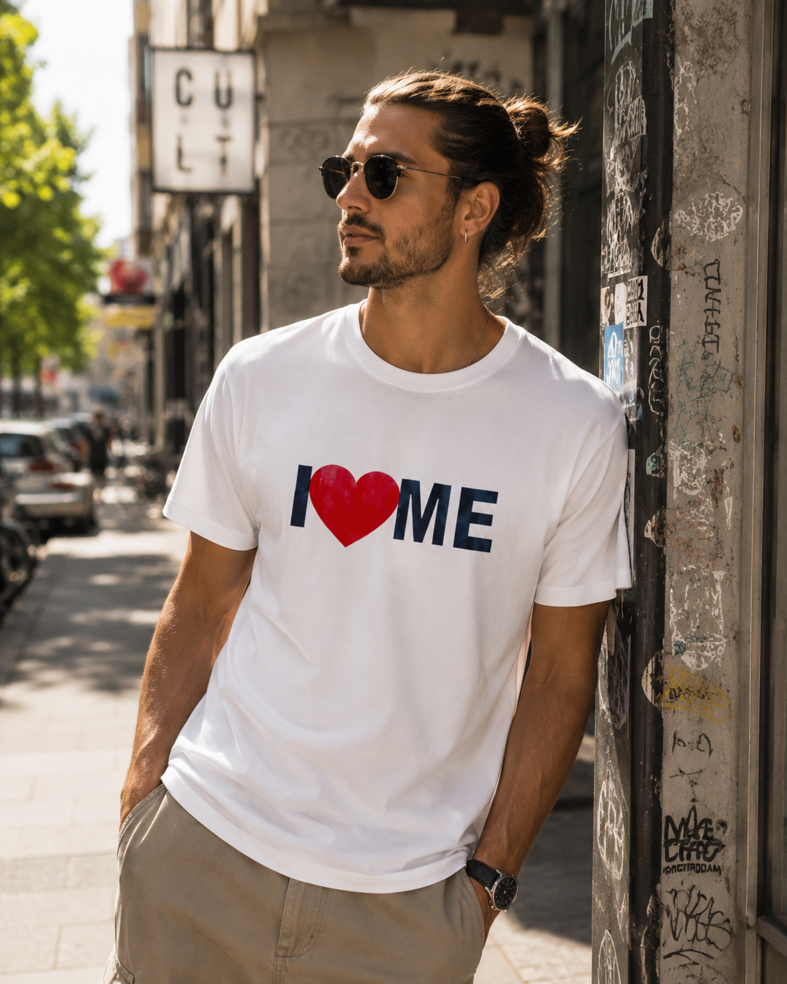 I ♥️ ME T-Shirt weiß