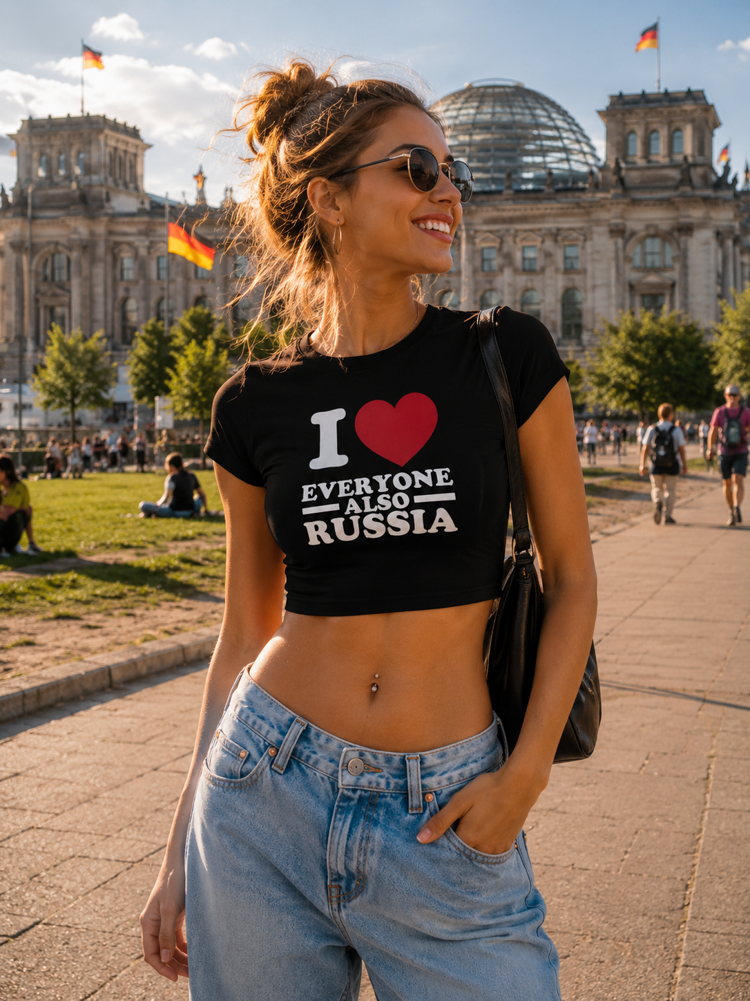 Russia Crop Black