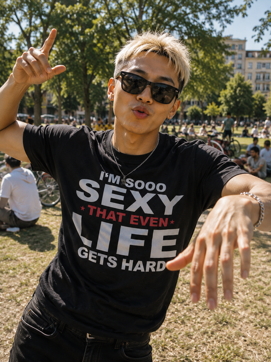 I'M sooo SEXY T-shirt schwarz