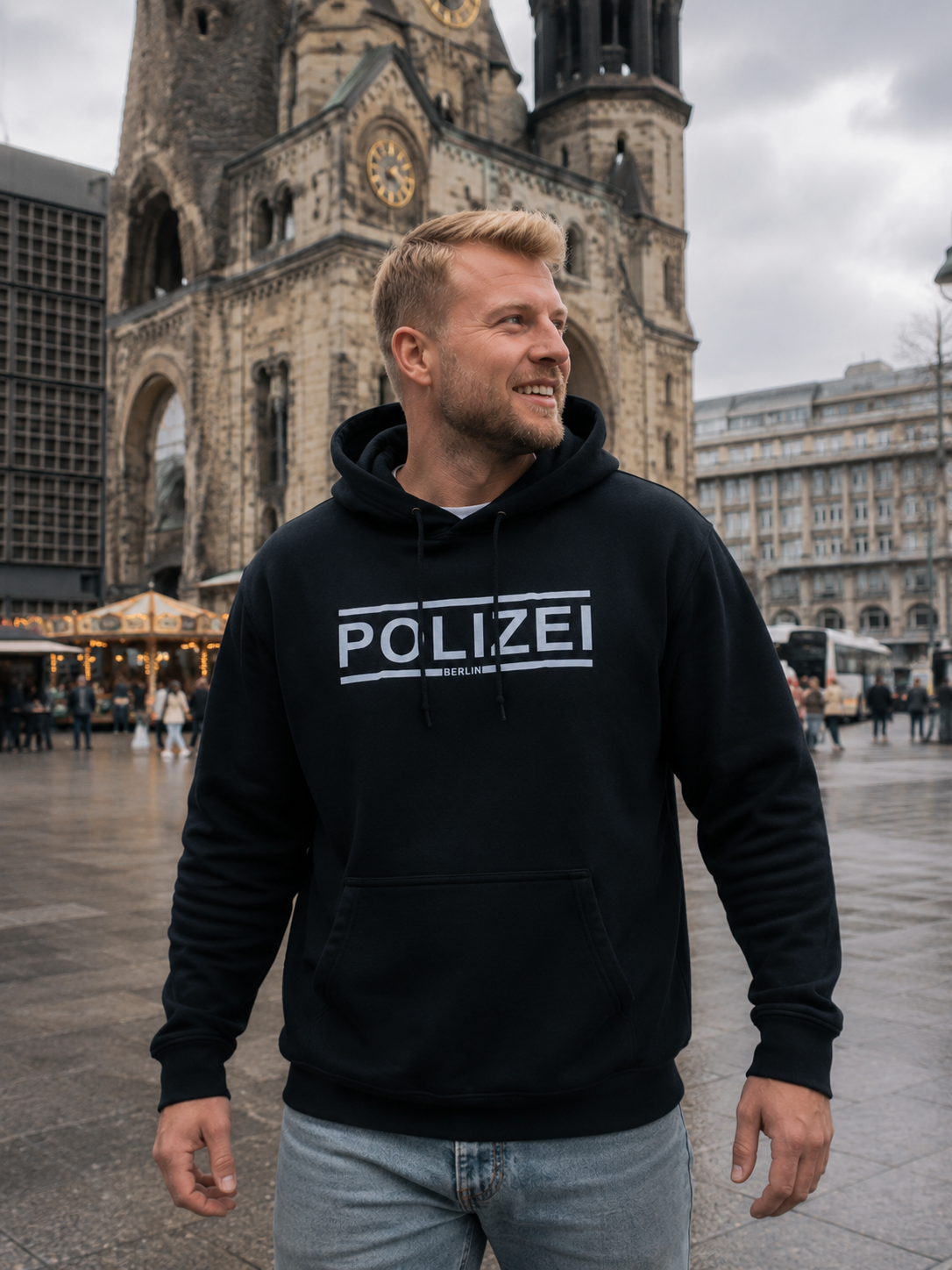 POLIZEI BERLIN Jumper schwarz