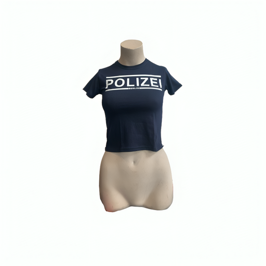 POLIZEI BERLIN Crop-Top navy