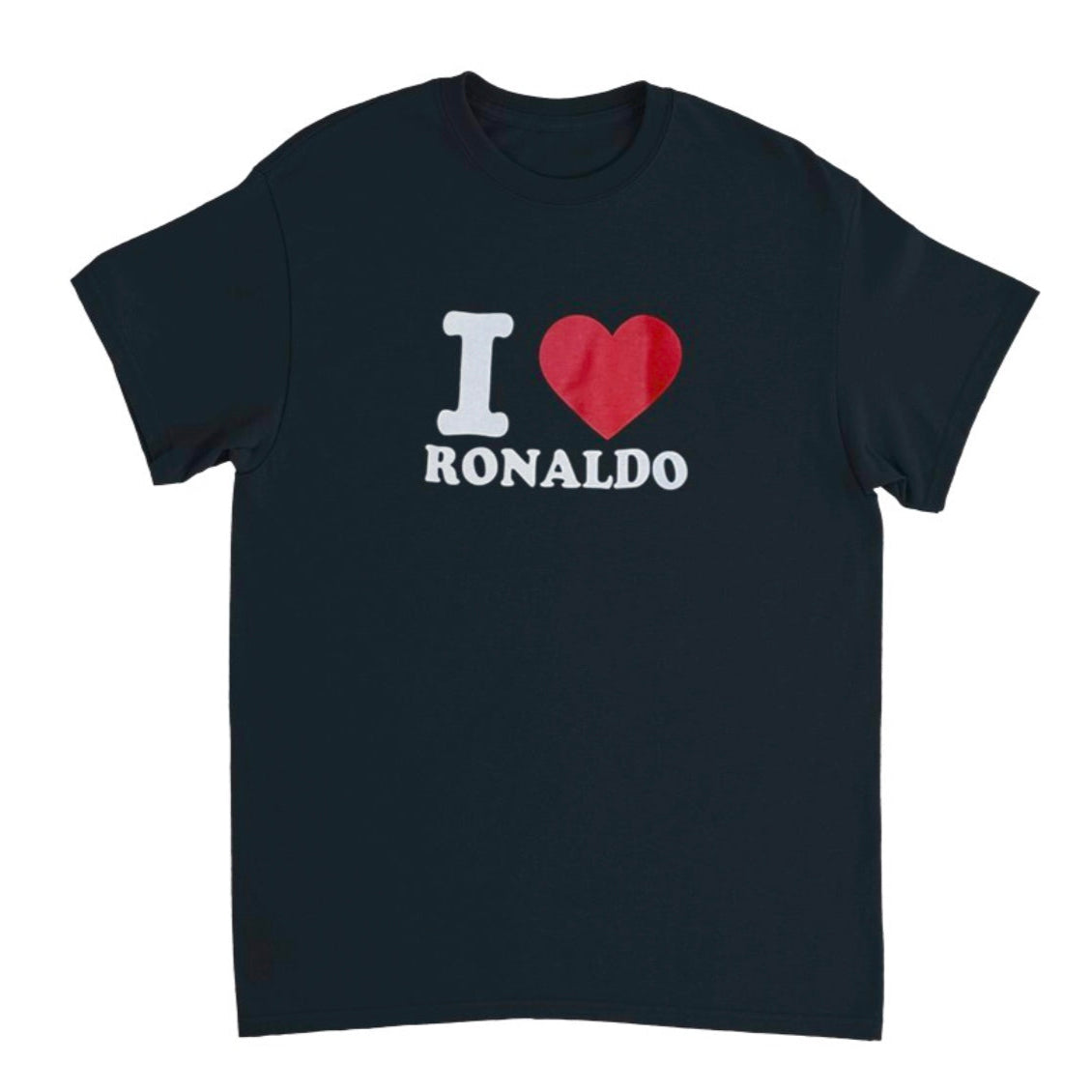 I ♥️ RONALDO T-Shirt schwarz
