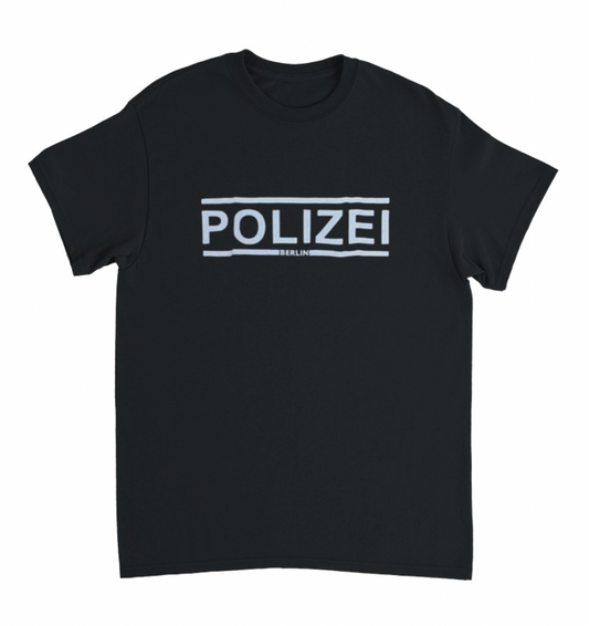 Polizei Berlin T-Shirt schwarz