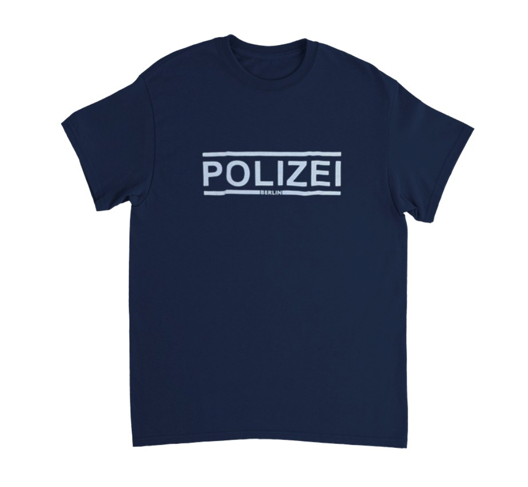 Polizei Berlin T-Shirt navy