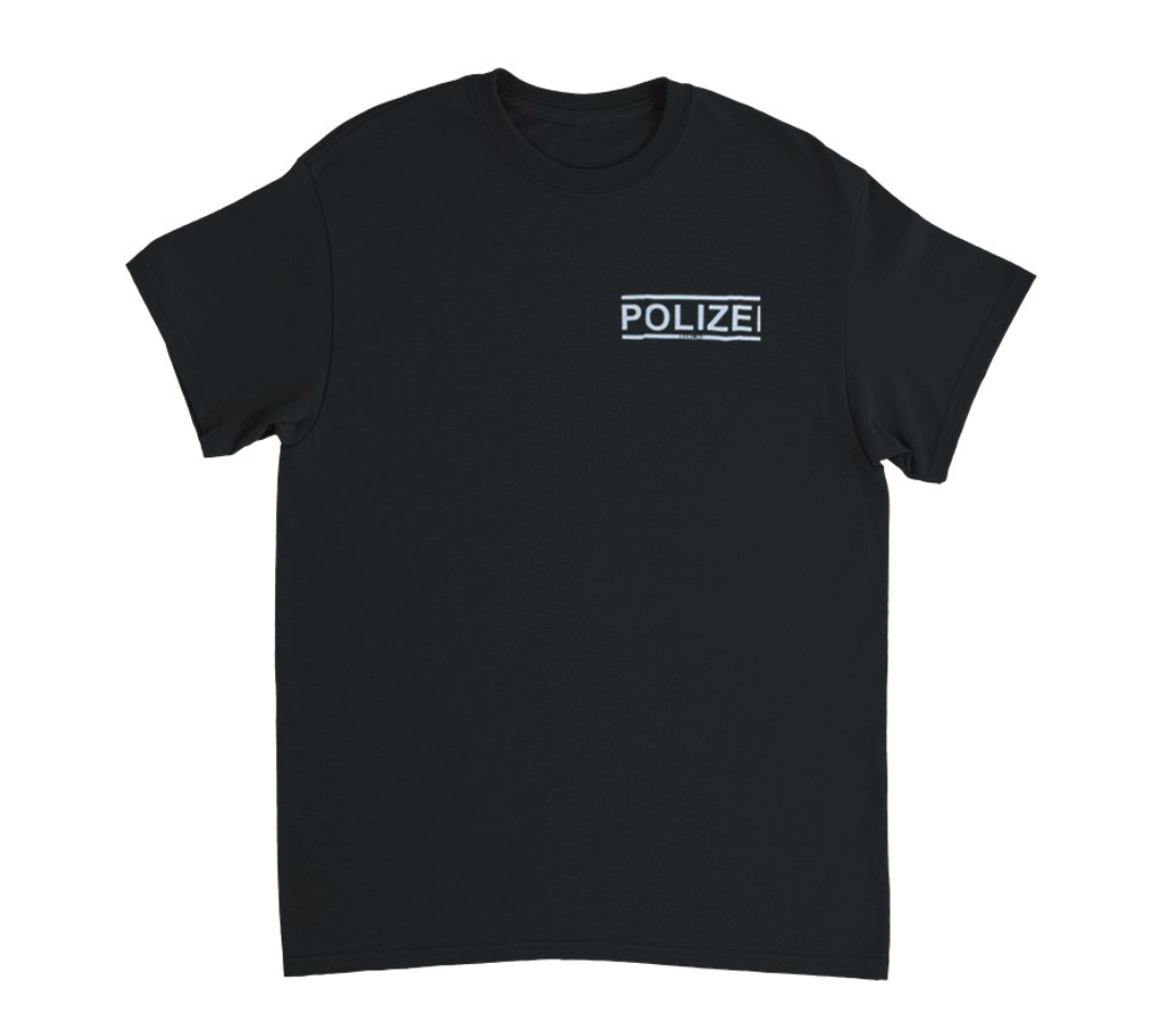 Polizei Berlin klein T-Shirt schwarz