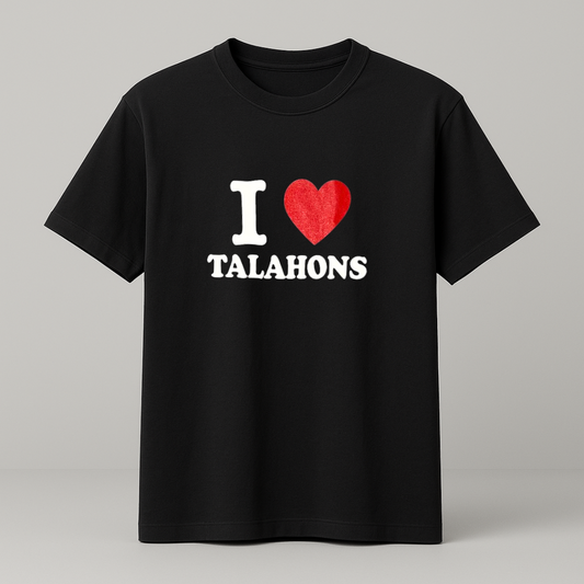 I ♥️ Talahons T-Shirt weiß
