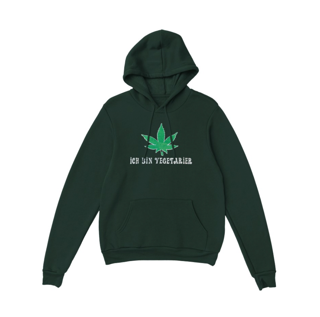 ICH BIN VEGETARIER Jumper grün