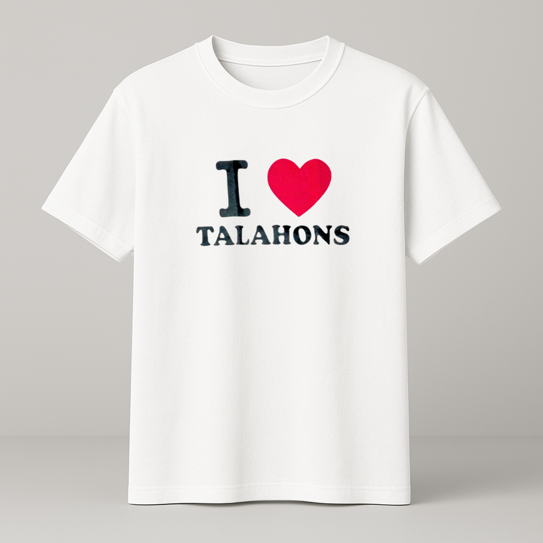 I ♥️ TALAHONS T-Shirt weiß